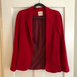 Silence + Noise Blazer - Red - Small
